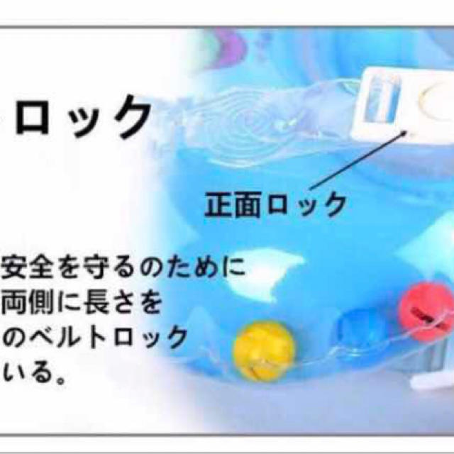 グリーン 赤ちゃん浮き輪リング キッズ/ベビー/マタニティのおもちゃ(お風呂のおもちゃ)の商品写真