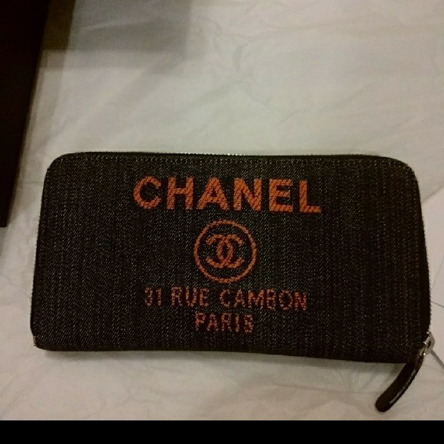 交換無料! CHANEL - シャネル長財布 ドーヴィル財布 財布