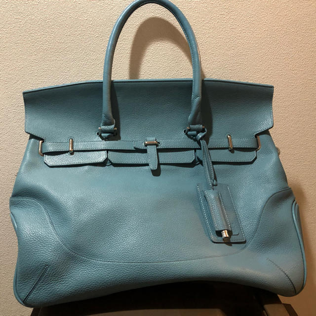 PELLE MORBIDA - PELLE MORBIDAペッレモルビダ被せ付ボストンバッグ L