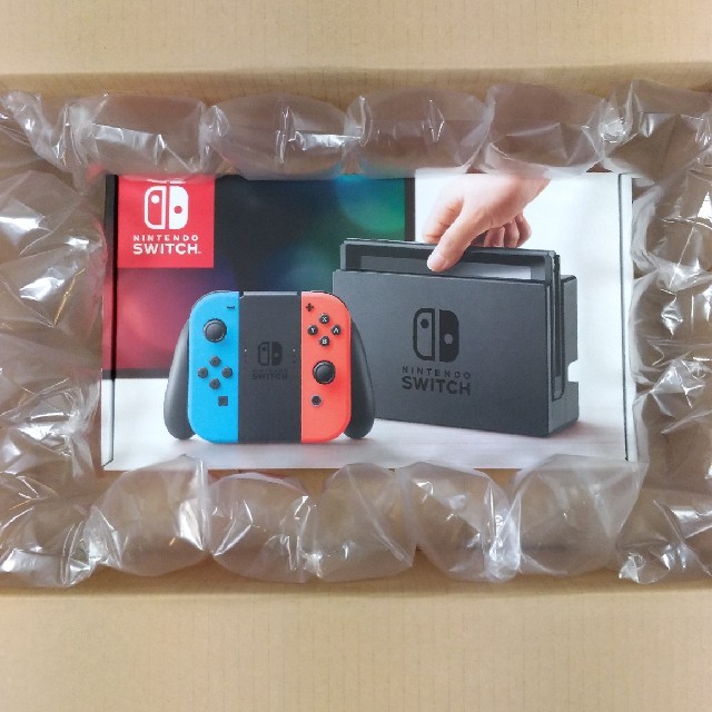 Nintendo Switch ブルー＆レッド 新品 送料無料  納品書同梱