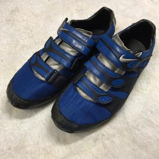 ナイキ(NIKE)のNIKE ビンディングシューズ ブルー spd-sl(パーツ)