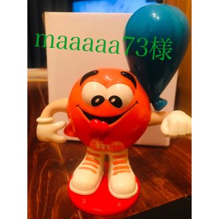 エムアンドエムアンドエムズ(m&m&m's)のm&m's チョコレート ディスペンサー オレンジ、グリーンセット(キャラクターグッズ)