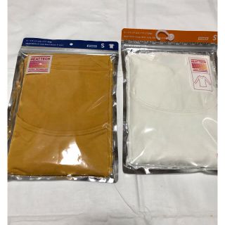 ユニクロ(UNIQLO)の⭐️まは様専用⭐️値下げ⤵️ユニクロ ヒートテック2枚セット(アンダーシャツ/防寒インナー)