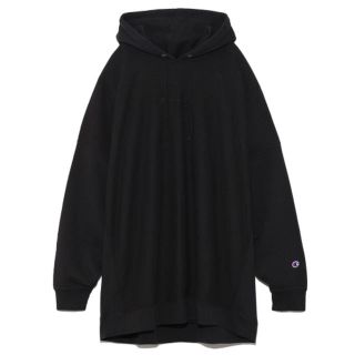 フレイアイディー(FRAY I.D)の【FRAY I.D×Champion】ルーズフードワンピース(トレーナー/スウェット)