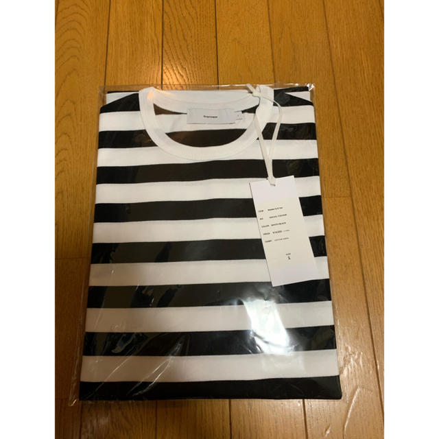 COMOLI(コモリ)の新品未開封 19SS Graphpaper  Boader S/S Tee メンズのトップス(Tシャツ/カットソー(半袖/袖なし))の商品写真