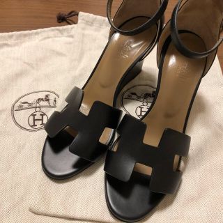 エルメス(Hermes)の【まぁちゃん様専用】エルメス レディースシューズ レジェンド 37 1/2(サンダル)