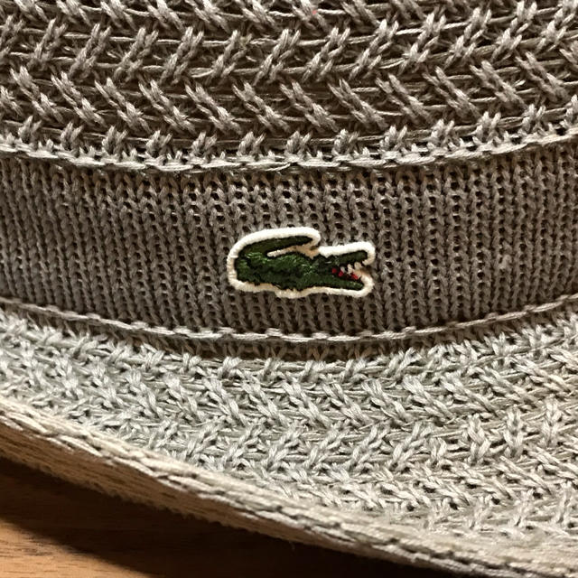 LACOSTE(ラコステ)の専用  LACOSTE  ラコステ  メッシュ マニッシュ  ハット メンズの帽子(ハット)の商品写真