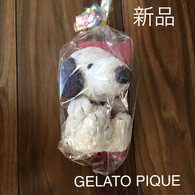 gelato pique(ジェラートピケ)の新品★ジェラートピケ GELATO PIQUE スヌーピー ガラガラ キッズ/ベビー/マタニティのおもちゃ(がらがら/ラトル)の商品写真