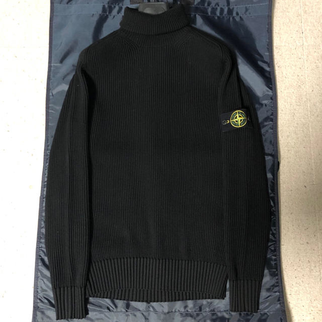 【美品】STONE ISLAND M タートルネックニット ストーンアイランド