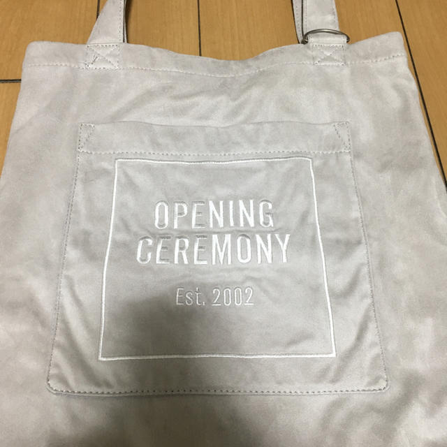 OPENING CEREMONY(オープニングセレモニー)のopening ceremony ベロアトートバッグ レディースのバッグ(トートバッグ)の商品写真