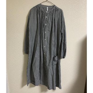 ネストローブ(nest Robe)のギンガムチェックワンピース(ひざ丈ワンピース)