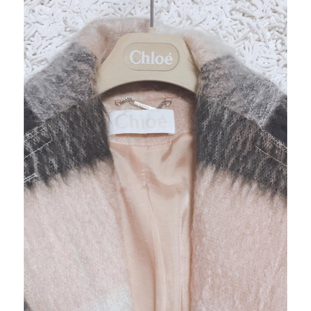 Chloe - 35万⤵︎Chloeクロエ チェックコートの通販 by R Chloe - 35万⤵︎Chloeクロエ チェックコートの通販 by R