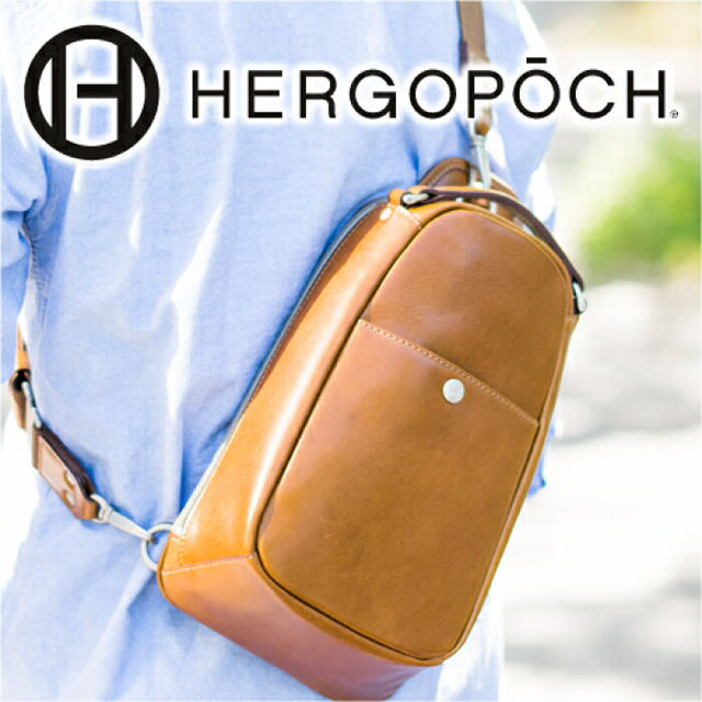 HERGOPOCH(エルゴポック)の HERGOPOCH エルゴポック  ショルダーバッグ ボディバッグ メンズのバッグ(ボディーバッグ)の商品写真