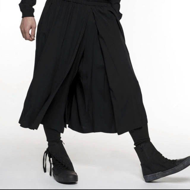 Yohji Yamamoto(ヨウジヤマモト)のground Y 袴 スカート yohji yamamoto メンズのパンツ(サルエルパンツ)の商品写真