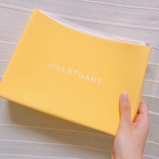 ジルスチュアート(JILLSTUART)の新品♡ジルスチュアート♡イエローポーチ(ポーチ)