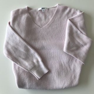 ユニクロ(UNIQLO)のユニクロ コットンカシミヤVニット(ニット/セーター)