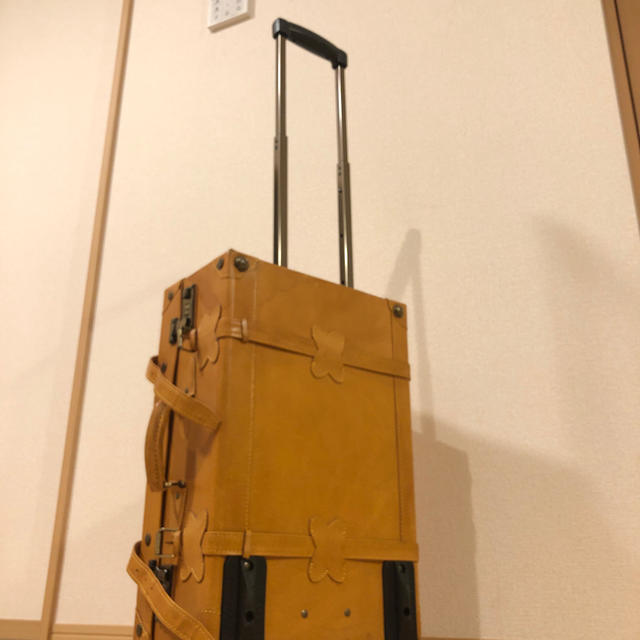 キャリーケース キャメル かわいい レディース レディースのバッグ(スーツケース/キャリーバッグ)の商品写真