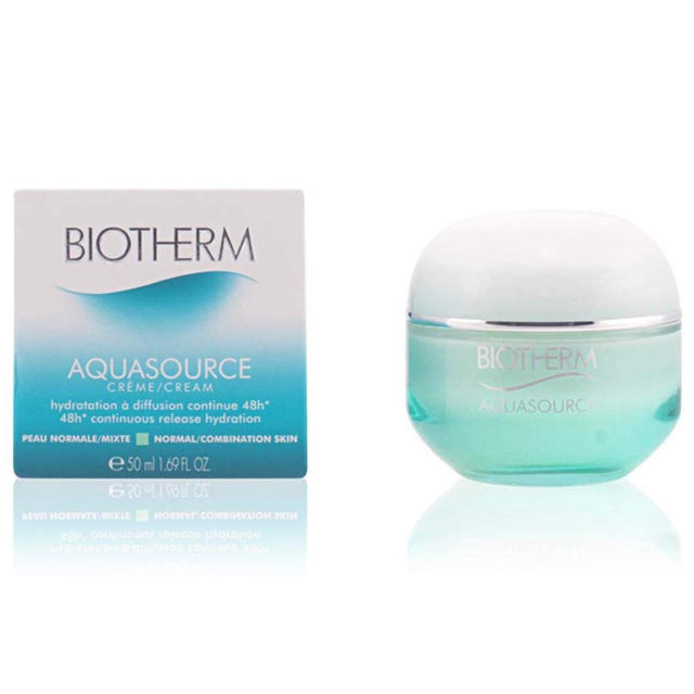 BIOTHERM(ビオテルム)のビオテルム アクア ソース オーラ 水分 クリーム ジャンボサイズ 50ml コスメ/美容のスキンケア/基礎化粧品(乳液/ミルク)の商品写真