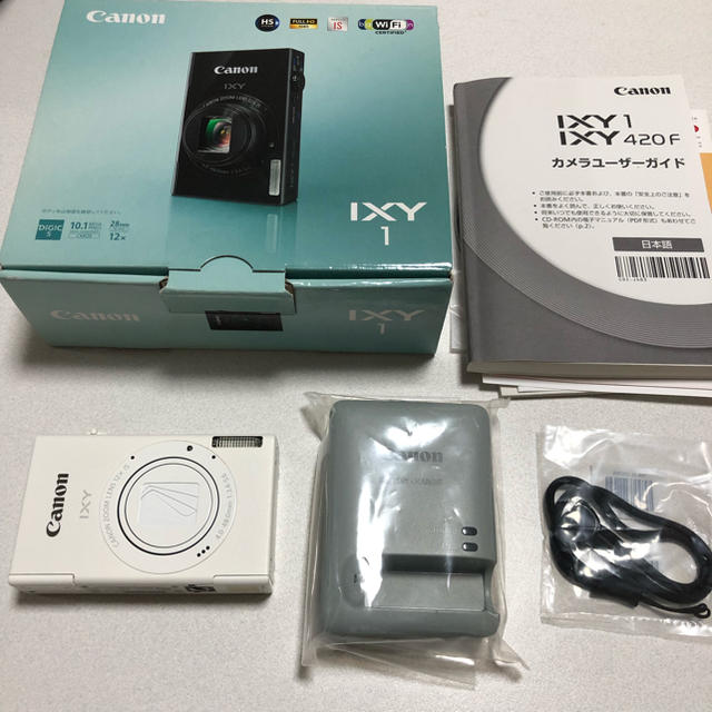 Canon(キヤノン)の《美品》ixy1 Wi-Fi、タッチパネル付き スマホ/家電/カメラのカメラ(コンパクトデジタルカメラ)の商品写真