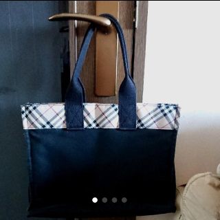 バーバリーブルーレーベル(BURBERRY BLUE LABEL)の【専用です❗】バーバリー トートバッグ。(トートバッグ)