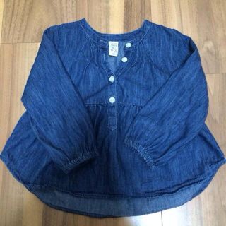 ベビーギャップ(babyGAP)のbabyGap デニム地 トップス(その他)