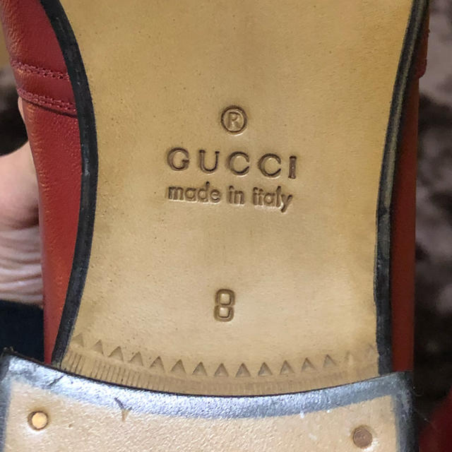 Gucci(グッチ)のGUCCI メンズ ブーツ赤 メンズの靴/シューズ(ブーツ)の商品写真