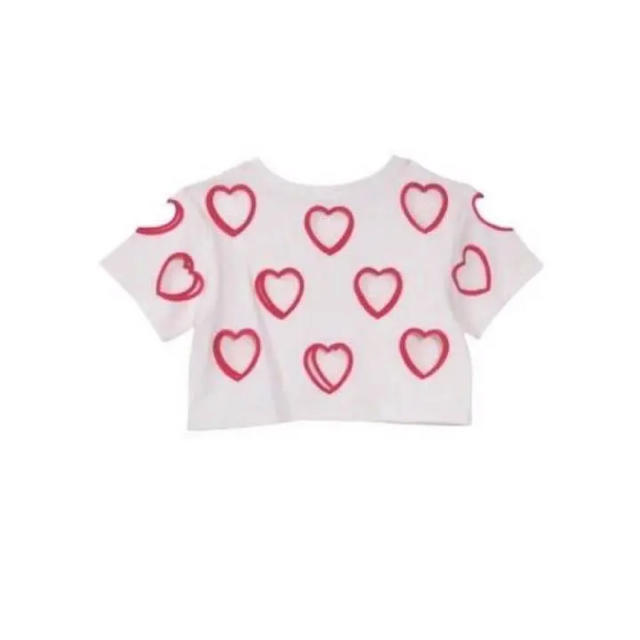 Honey mi Honey(ハニーミーハニー)のheartcutting mini T-shirt 西野カナ 着用  レディースのトップス(Tシャツ(半袖/袖なし))の商品写真