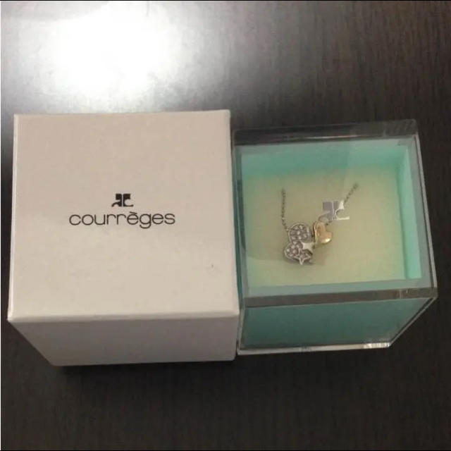 Courreges(クレージュ)のクレージュ ネックレス ハート 星 レディースのアクセサリー(ネックレス)の商品写真