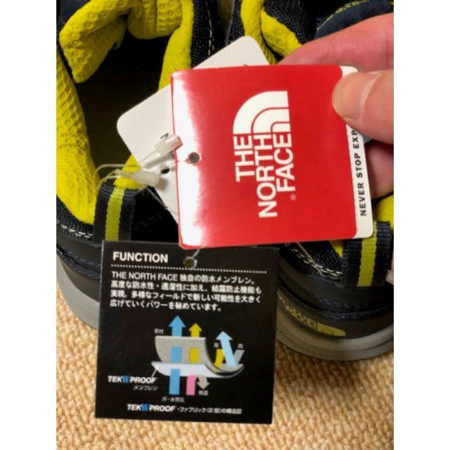 THE NORTH FACE(ザノースフェイス)のごまママ様専用　ノースフェイス　トレッキング　20ｃｍ ブラック（KR） キッズ/ベビー/マタニティのキッズ靴/シューズ(15cm~)(アウトドアシューズ)の商品写真