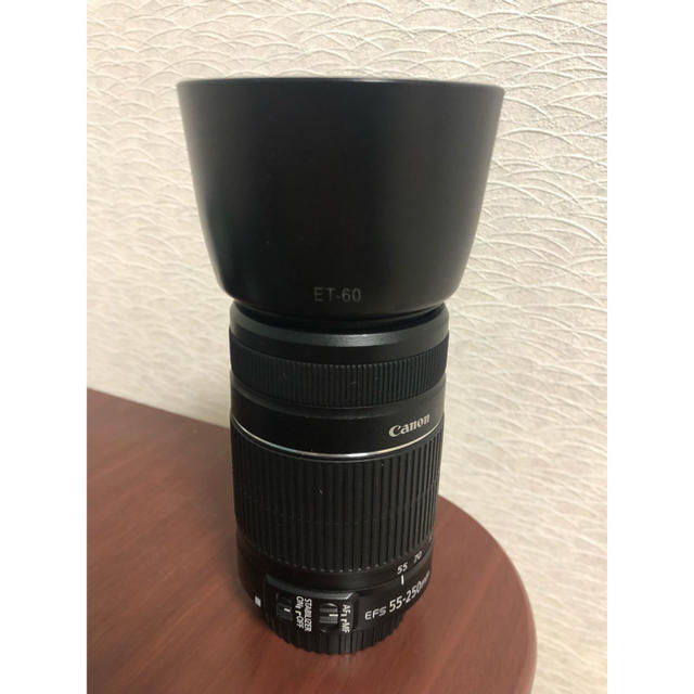 Canon(キヤノン)のEF-S 55-250mmF/4-5.6 IS II スマホ/家電/カメラのカメラ(レンズ(ズーム))の商品写真