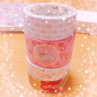 ローラアシュレイ(LAURA ASHLEY)の♡マスキングテープタワー♡Disney princess♡ローラアシュレイ♡(テープ/マスキングテープ)