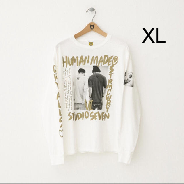 【XL】STUDIO SEVEN ／HUMAN MADE コラボロングTシャツ | フリマアプリ ラクマ