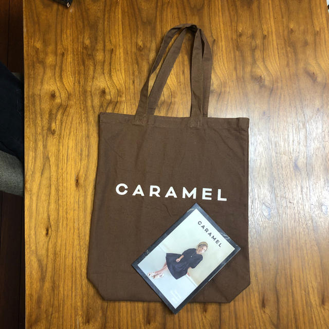 Caramel baby&child (キャラメルベビー&チャイルド)のcaramel ノベルティトート キッズ/ベビー/マタニティのこども用バッグ(トートバッグ)の商品写真