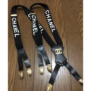 CHANEL サスペンダー　ノベルティCHANEL