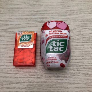 tictac cherry &strawberry Orange ティックタック(菓子/デザート)