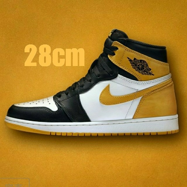 NIKE(ナイキ)のJORDAN 1 RETRO HIGH OG YELLOW OCHRE   メンズの靴/シューズ(スニーカー)の商品写真