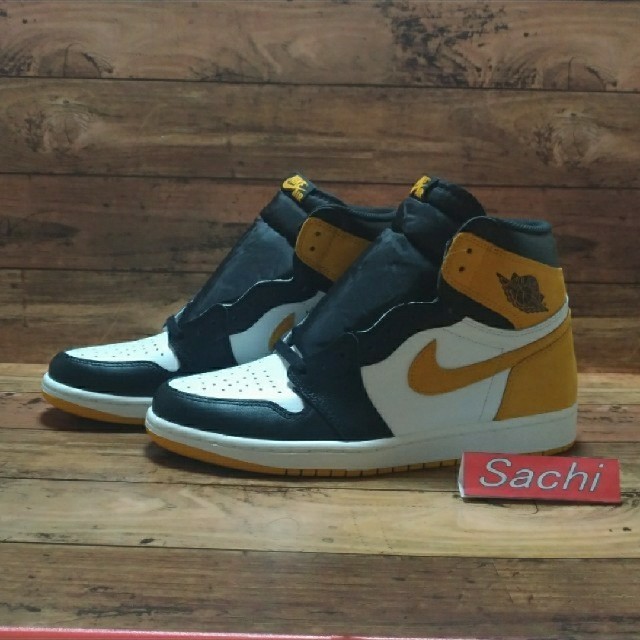 NIKE(ナイキ)のJORDAN 1 RETRO HIGH OG YELLOW OCHRE   メンズの靴/シューズ(スニーカー)の商品写真