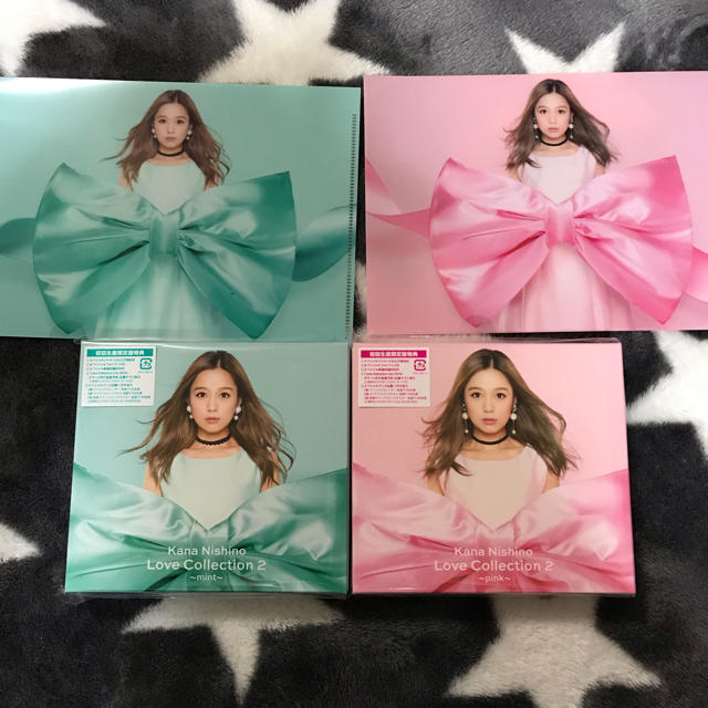 西野カナ 新品未使用未開封 pink mint セット CD DVD ファイル付