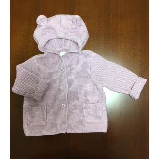 ベビーギャップ(babyGAP)のベビーギャップ  パーカー 6-12m新品・未使用(カーディガン/ボレロ)