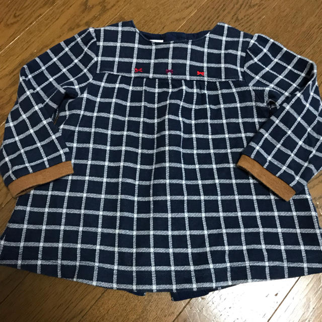 familiar(ファミリア)のファミリア チュニック サイズ80 キッズ/ベビー/マタニティのベビー服(~85cm)(シャツ/カットソー)の商品写真