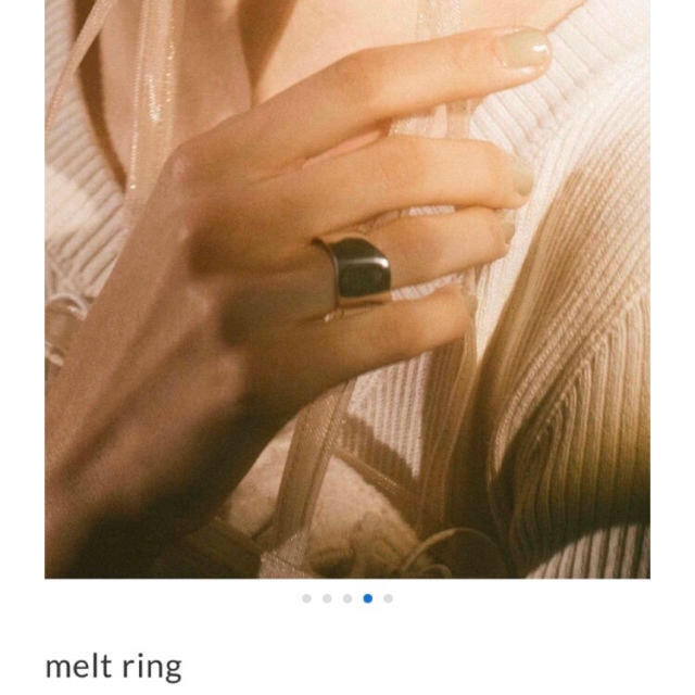 ■jyunasako様専用出品 IRIS 47 melt ring