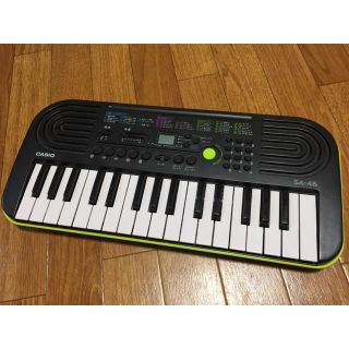 カシオ(CASIO)のカシオ ミニキーボード SA-46 CASIO ピアノ(キーボード/シンセサイザー)