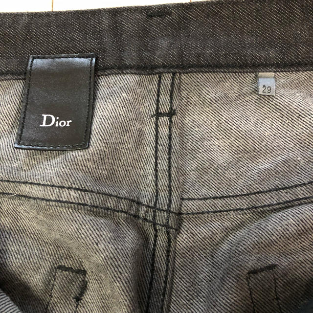 Dior(ディオール)の[送料込み] ☆Dior☆ デニムパンツ ☆ブラック ☆美品 メンズのパンツ(デニム/ジーンズ)の商品写真