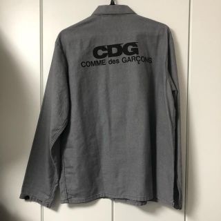 CDG コムデギャルソン ワークシャツ グレー