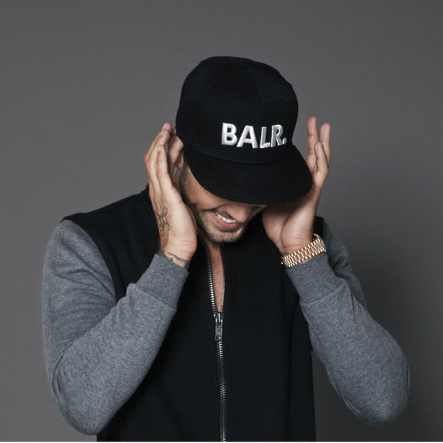 在庫処分セール BALR./BRAND COTTON CAP BLACK