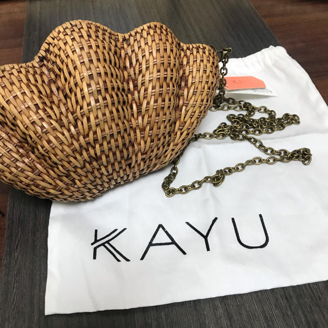 ALEXIA STAM(アリシアスタン)の道端ジェシカ愛用 kayu シェル カゴバッグ レディースのバッグ(かごバッグ/ストローバッグ)の商品写真