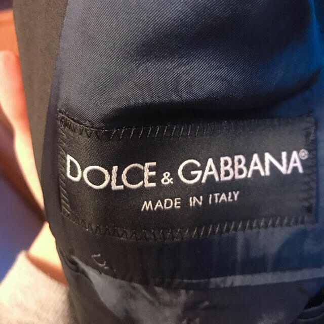 DOLCE&GABBANA(ドルチェアンドガッバーナ)のDOLCE&GABBNA ドルチェ&ガッバーナ ジャケット スーツ 上着 メンズのジャケット/アウター(テーラードジャケット)の商品写真