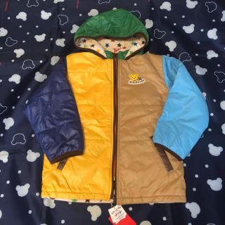 ミキハウス(mikihouse)の新品130☆5wayリバーシブル中綿ジャンパー☆プッチー★2/26値下げ(ジャケット/上着)