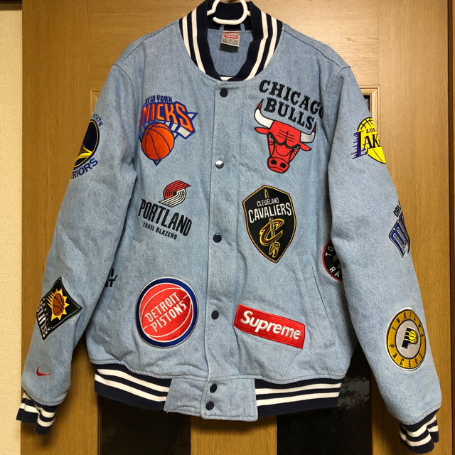 Supreme(シュプリーム)のSupreme Nike NBA Teams Warm-Up Jacket メンズのジャケット/アウター(スタジャン)の商品写真