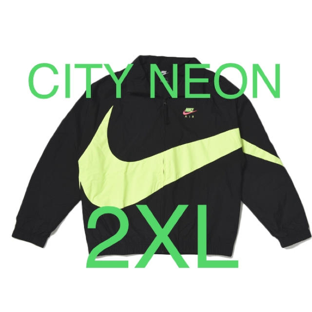 メンズNIKE CITYNEON HBRウーブンジャケット ビッグスウォッシュ